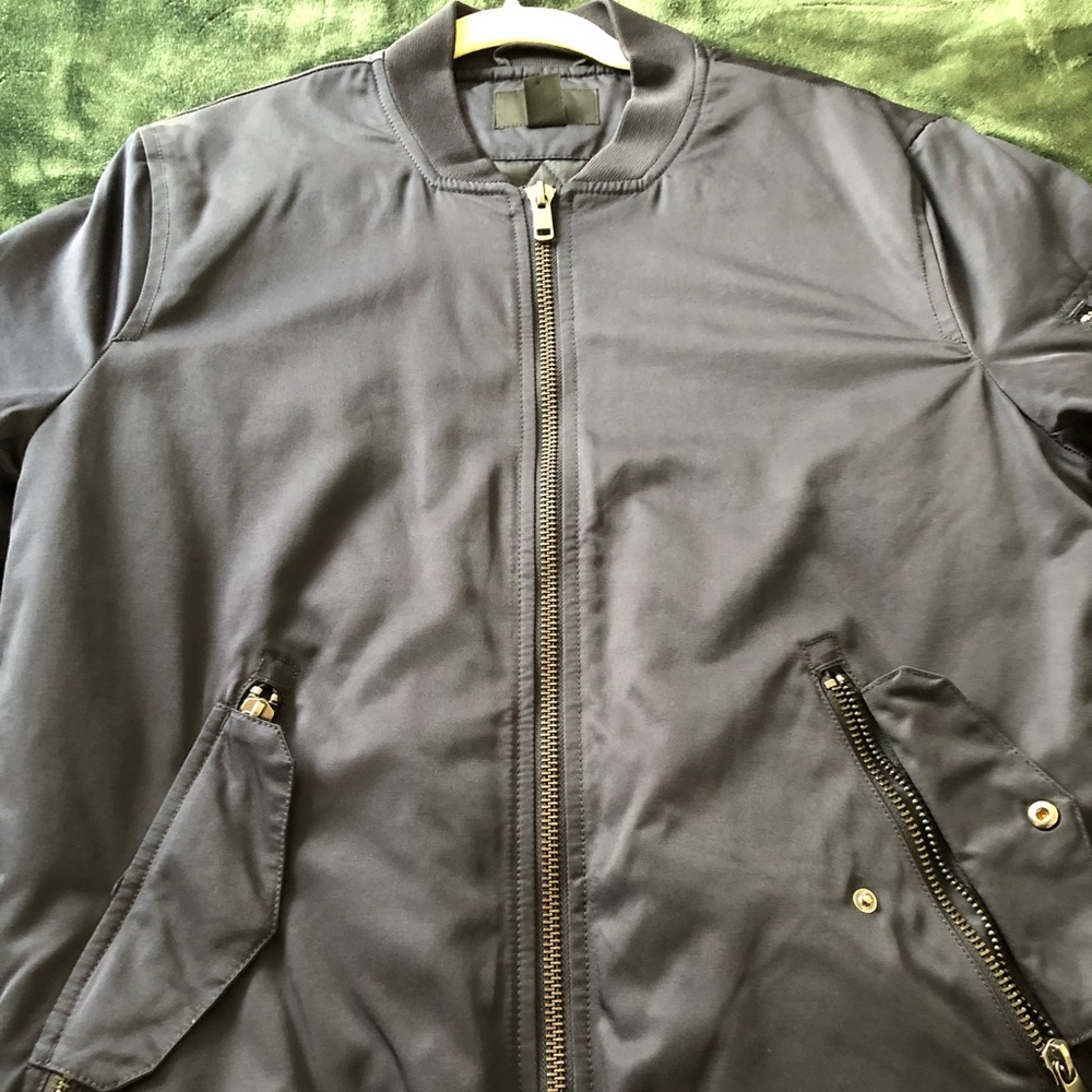 Navy Bomber Jacket